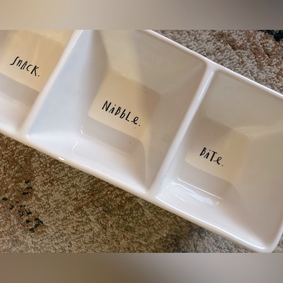 Rae Dunn entertaining serving dish - Picture 4 of 6